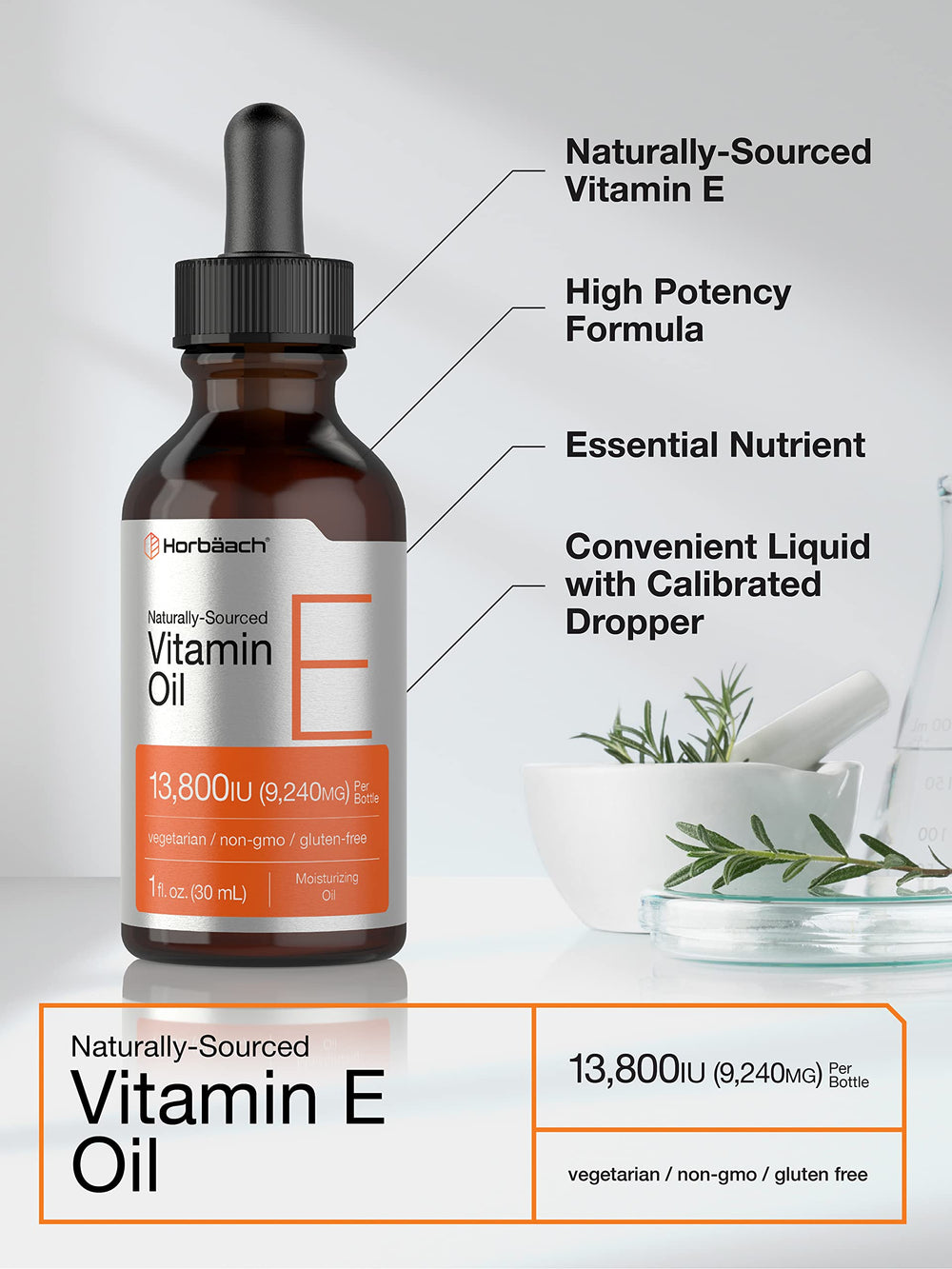 Benefits of Horbaach Vitamin E Oil