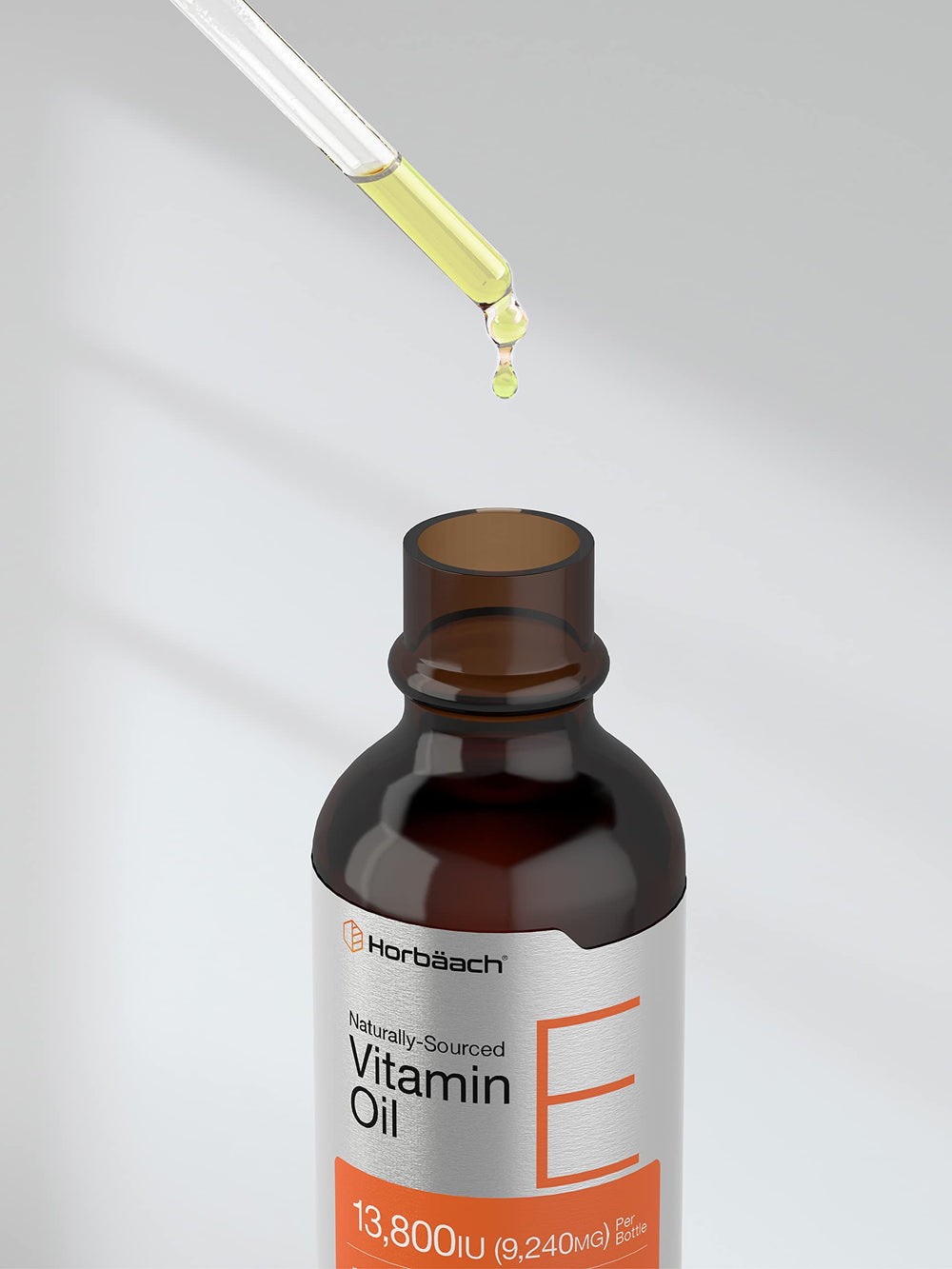 Suggested use and dosage image for Horbaach Vitamin E Oil