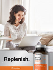 Laboratory-tested Horbaach Vitamin E softgels