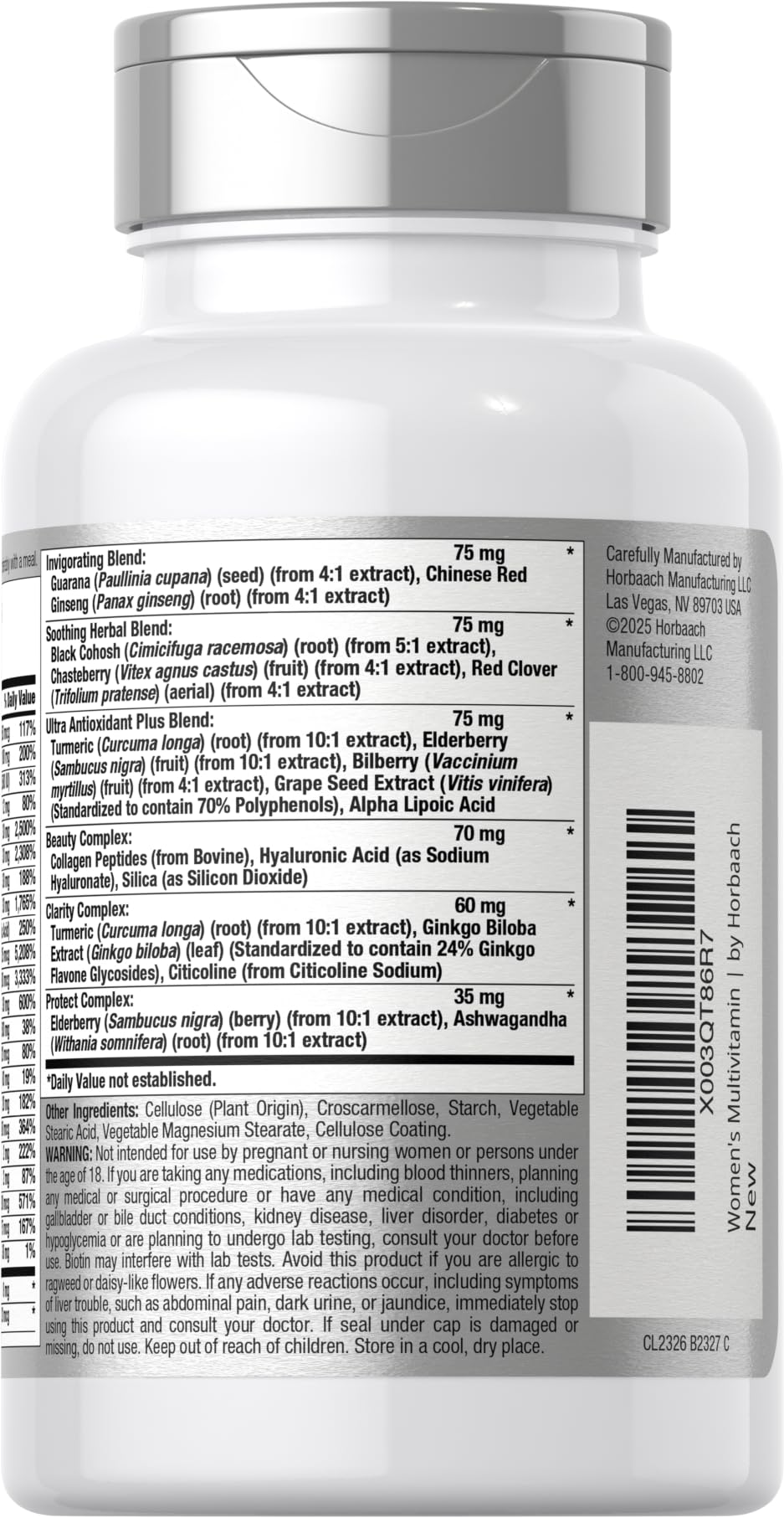 Beauty Complex with Collagen feature on packaging