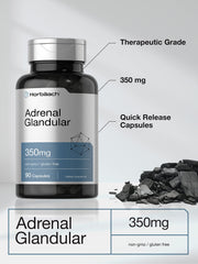 Illustration of adrenal glandular concentrate from bovine tissue