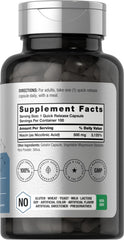 Niacin capsules close-up