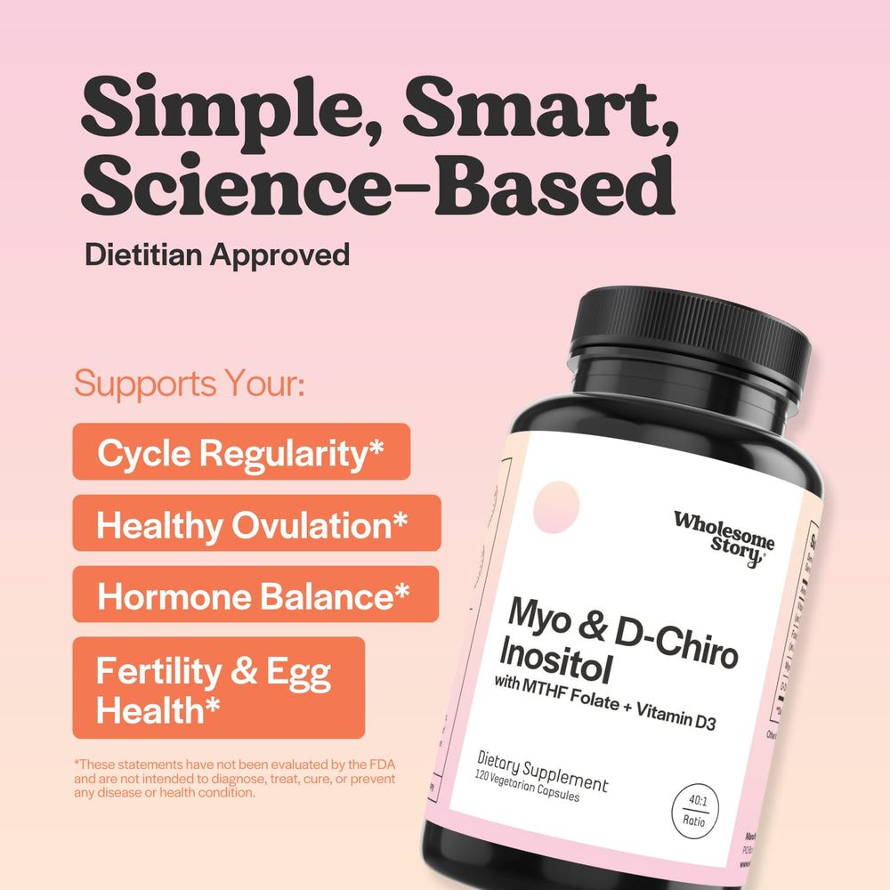 Ovarian health and hormone balance concept image
