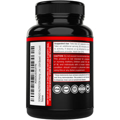 L-Arginine, Saw Palmetto and other ingredients in Horny Goat Weed formula