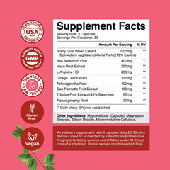 Capsules of Horny Goat Weed Women Complex