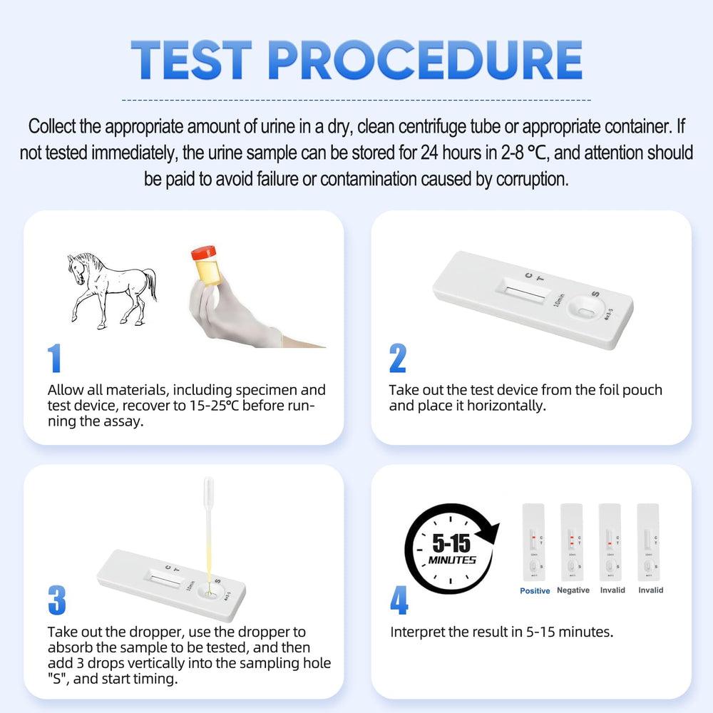 Step 3: Read results showing lines indicating pregnancy status