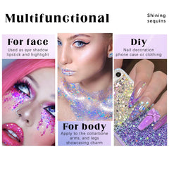 HOSAILY rave hair glitter accent for festival style