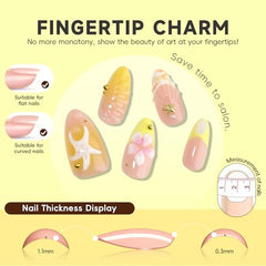 HOSAILY soft gel nails bend with natural movement for comfortable wear