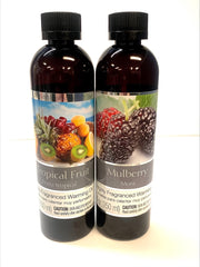 Hosley 2-pack fragrance warming oils Mulberry and Tropical Fruit, 5 oz each