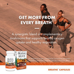 Two bottles of Host Defense Breathe Capsules side by side
