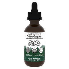 Bottle and dropper for Host Defense Chaga Extract