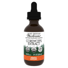 Host Defense Cordyceps Extract bottle (2 oz, 60 servings)