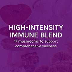 Host Defense MyCommunity label close-up with ingredient details for informed use