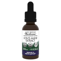 Host Defense Lions Mane extract bottle