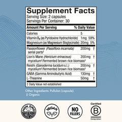 Serving suggestion showing 60 capsules per bottle
