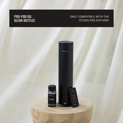 Sleek diffuser paired with Hotel Collection oil for luxury spaces