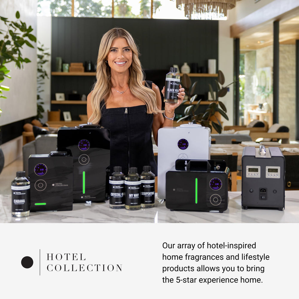 Hotel Collection diffuser supports pet-friendly homes with safe scenting