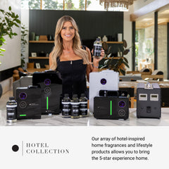 Hotel Collection diffuser supports pet-friendly homes with safe scenting