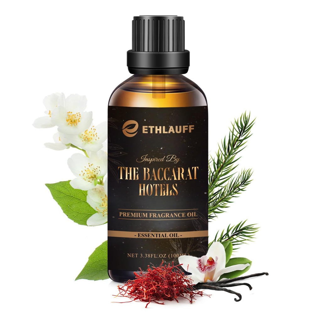 Baccarat-inspired hotel diffuser oil bottle 100 ml