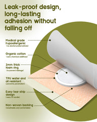 HOTRYEE castor oil patches packaging
