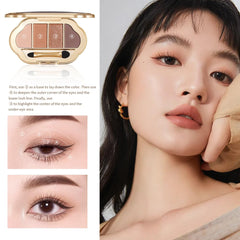 Houksouml blendable powder texture ensures smooth transitions and easy blending.