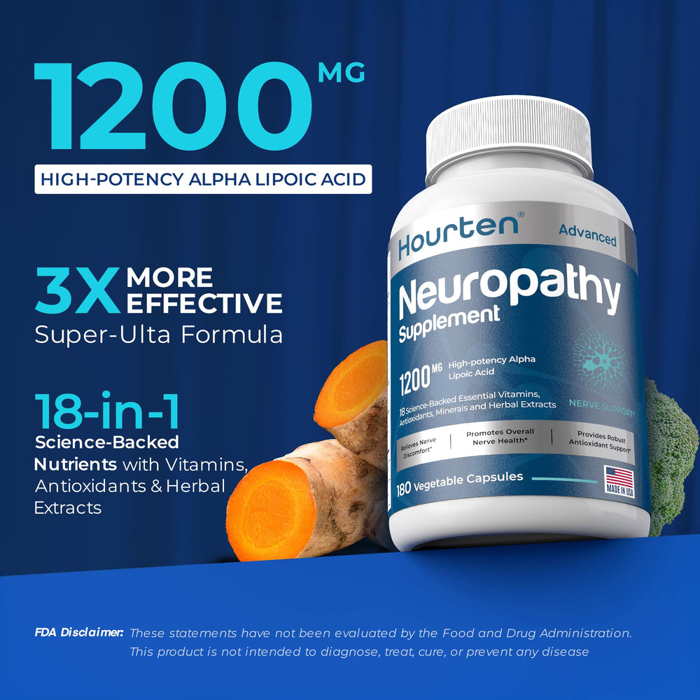 Hourten B vitamins and nerve support blend
