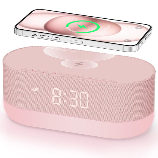 HOUSBAY sound machine alarm-clock close-up for gentle wake-up routines