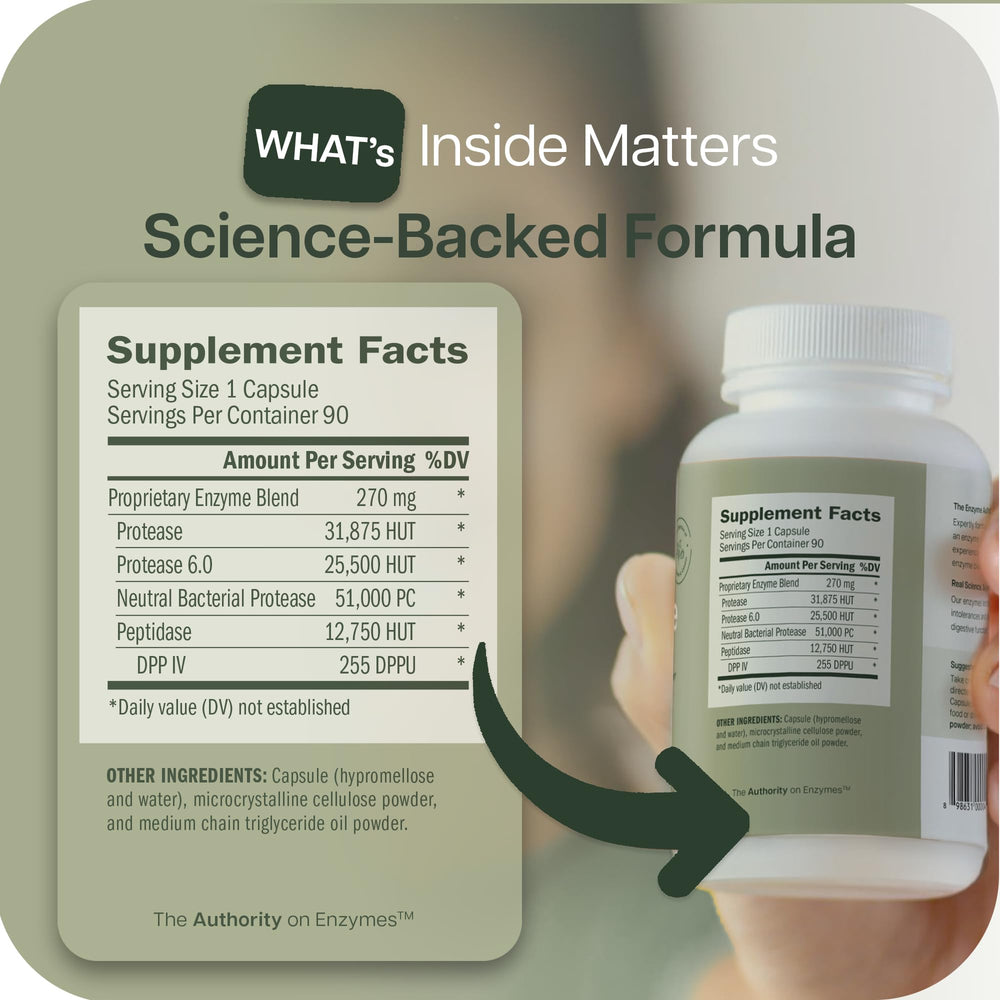 Proudly made in the USA label on Houston Enzymes product