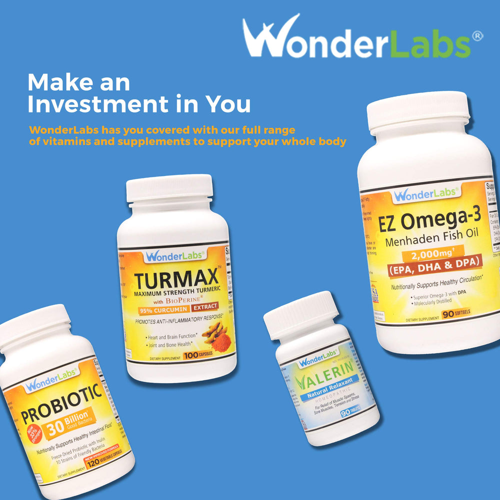 Guide image on how to take Wonder Laboratories zinc gluconate 50 mg