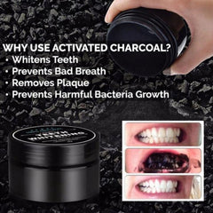 Illustration showing how to use: wet toothbrush and dip into powder