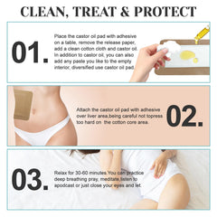 How to use castor oil pack wrap
