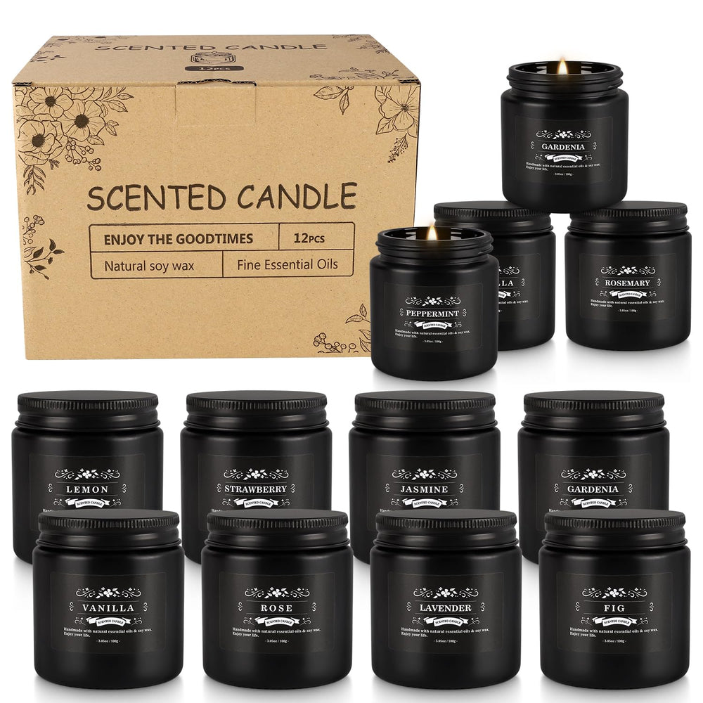 12-pack Howemon candles displayed for home décor and gifting