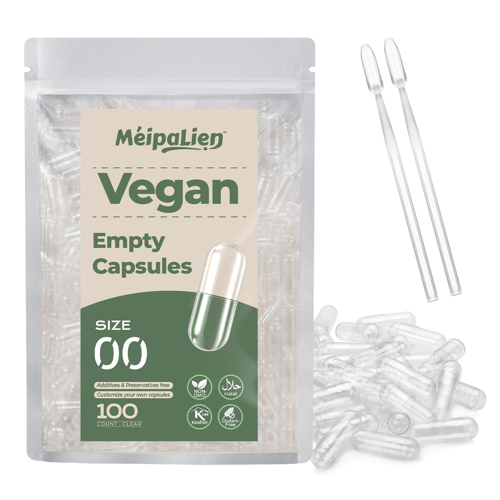 HPMC empty capsules Size 00-100 clear main shot