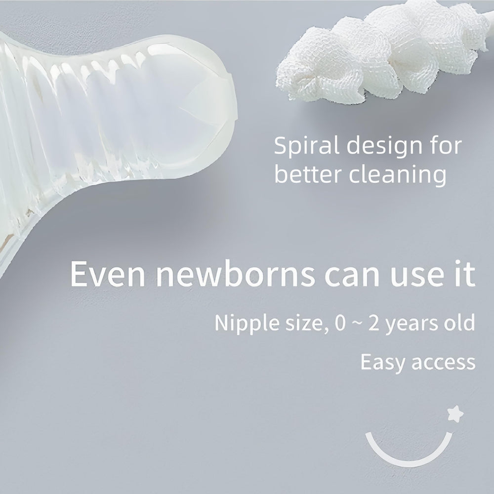 Close-up of 3D wave bristles for deep cleaning
