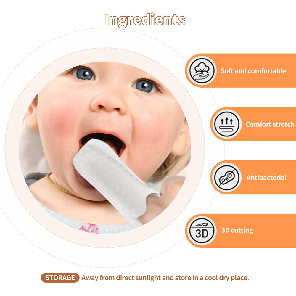 Versatile oral care tool for toddlers using tongue cleaner and gum massager