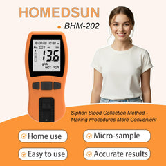 Packaging for HSBHM-202 Home Hb Testing Kit.