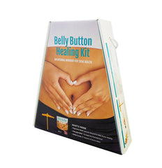 Contents layout of the HSP Belly Button Healing Kit