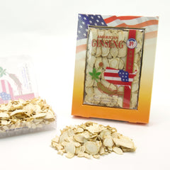 Hsu's ginseng farm direct slices ready for tea or cooking.