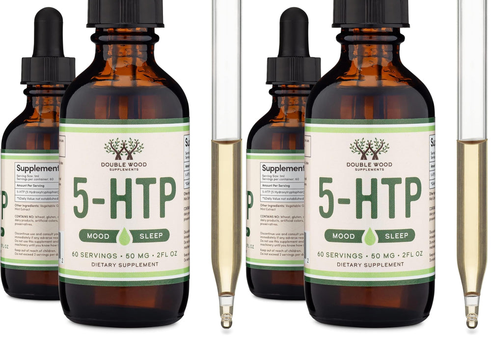 5-HTP liquid drops bottle