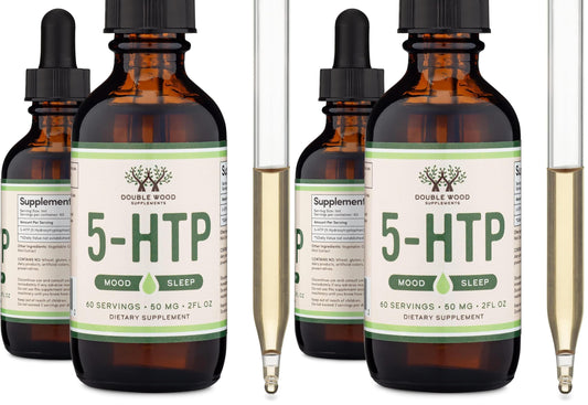 5-HTP liquid drops bottle