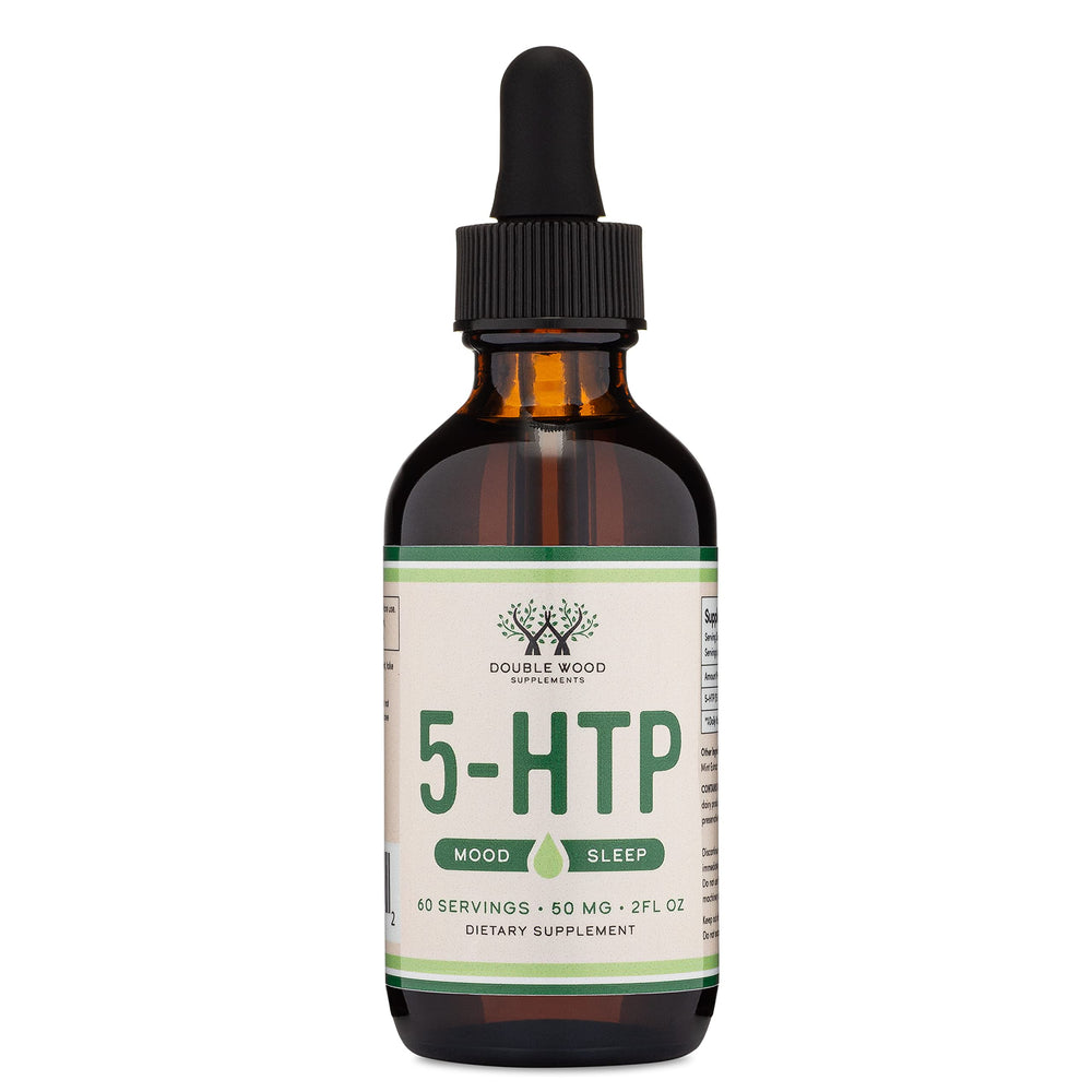 Mood and sleep support illustration for 5-HTP drops