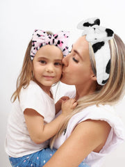 Huachi giftable cheetah headband brings charm and practicality for friends.