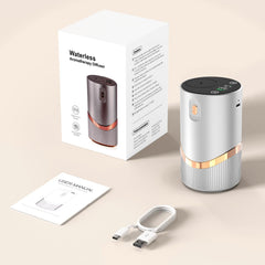 Huachuang waterless diffuser long battery life emphasizes long runtime for travel