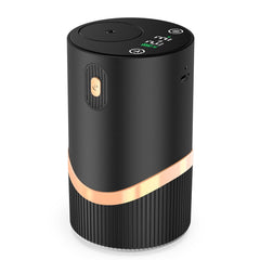 Huachuang waterless diffuser compact black enables portable aromatherapy for calming sessions on the go.