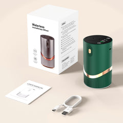 Huachuang waterless diffuser green finish complements modern spaces