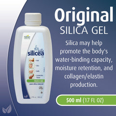 Silicea Gel supports benefits for hair, skin, and nails
