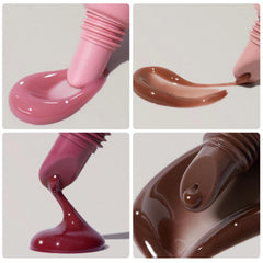 HUDABABY Lip Glaze Texture Nonsticky, fast absorption with natural glow.