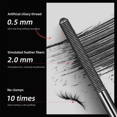 HUDABABY waterproof sweat-resistant formula keeps lashes defined during activity