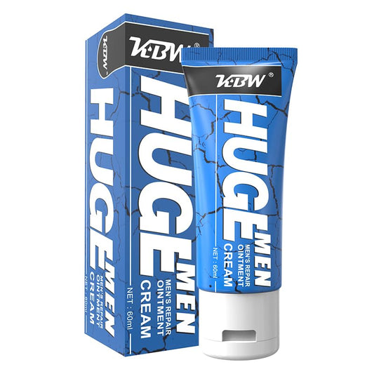 Huge Men XXL Massage Enlargement Gel bottle on a white background