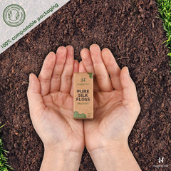 Compostable kraft paper packaging with vegetable-based ink